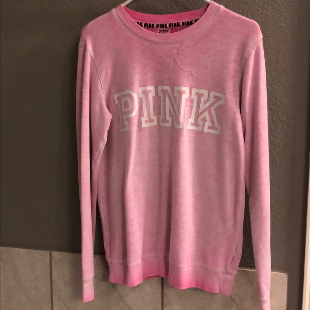 Pink long sleeve shirt